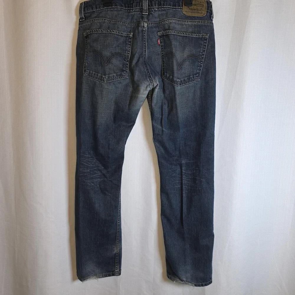 Levi's 511 Skinny Men's Blue Denim Jeans Size 36x30